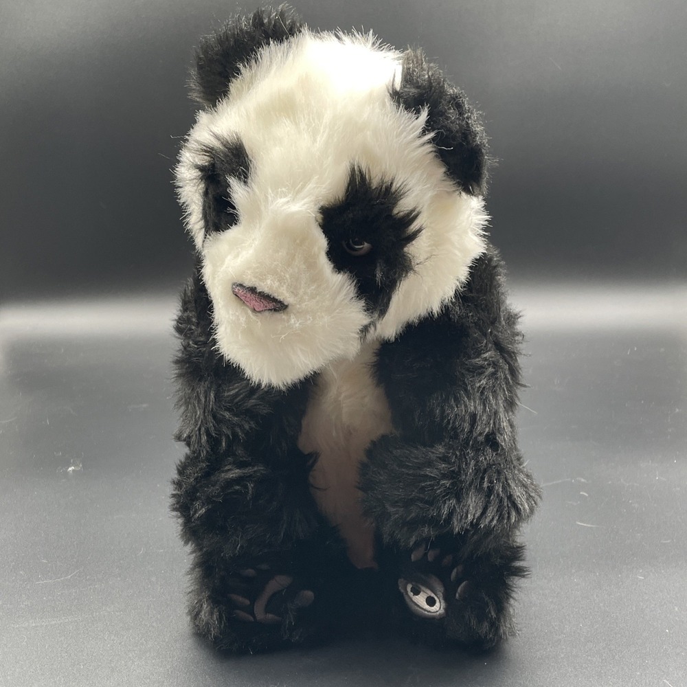 WowWee Interactive Plush Panda Bear Alive Pet Makes Noise Moves Mouth & Eyes